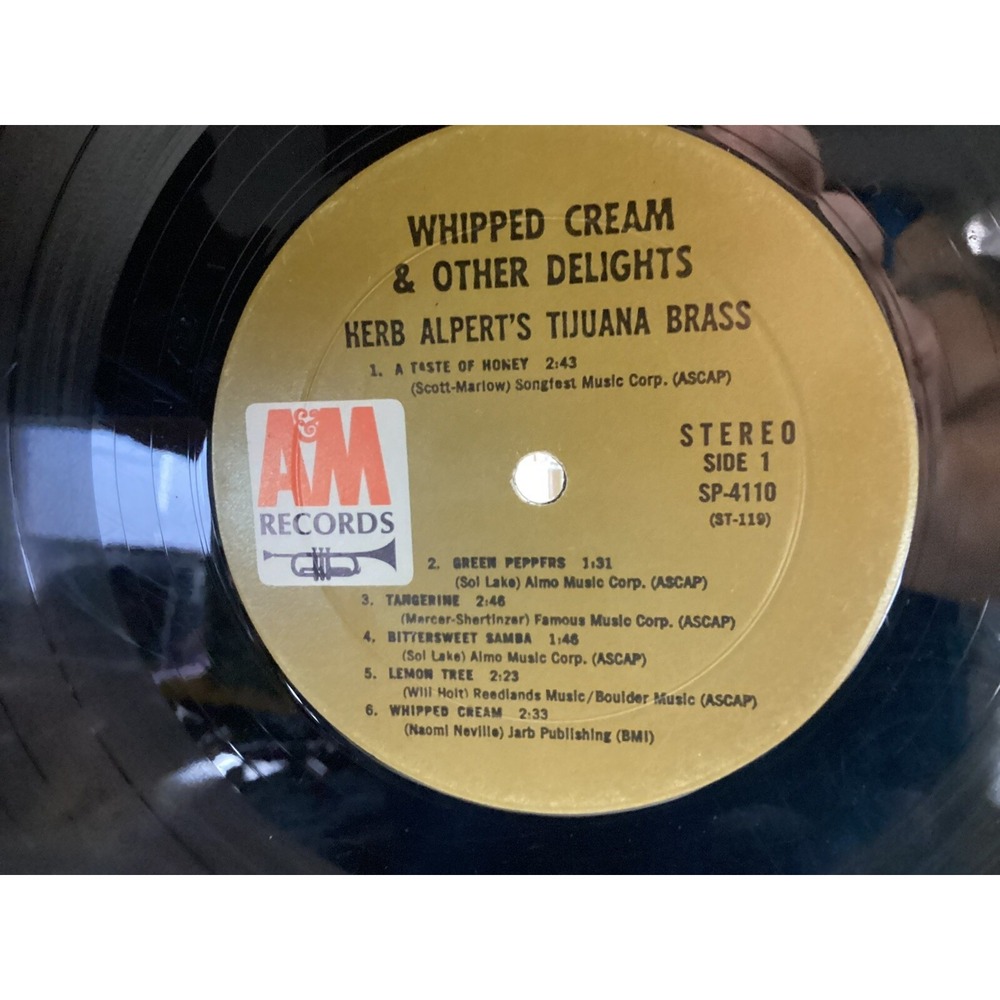 HERB ALPERT Whipped Cream & Other Delights ORIGINAL 1965 MONO VINYL LP - Picture 7 of 8